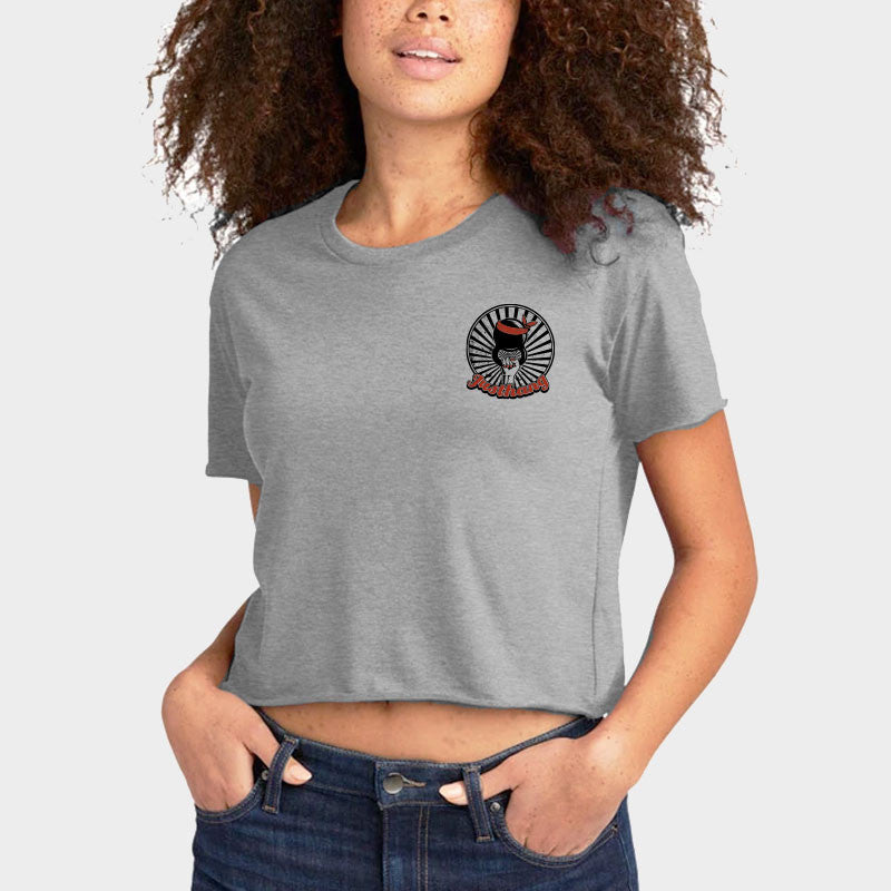 GIRL POWER - CROP TOP - GRIS - JUSTHANG