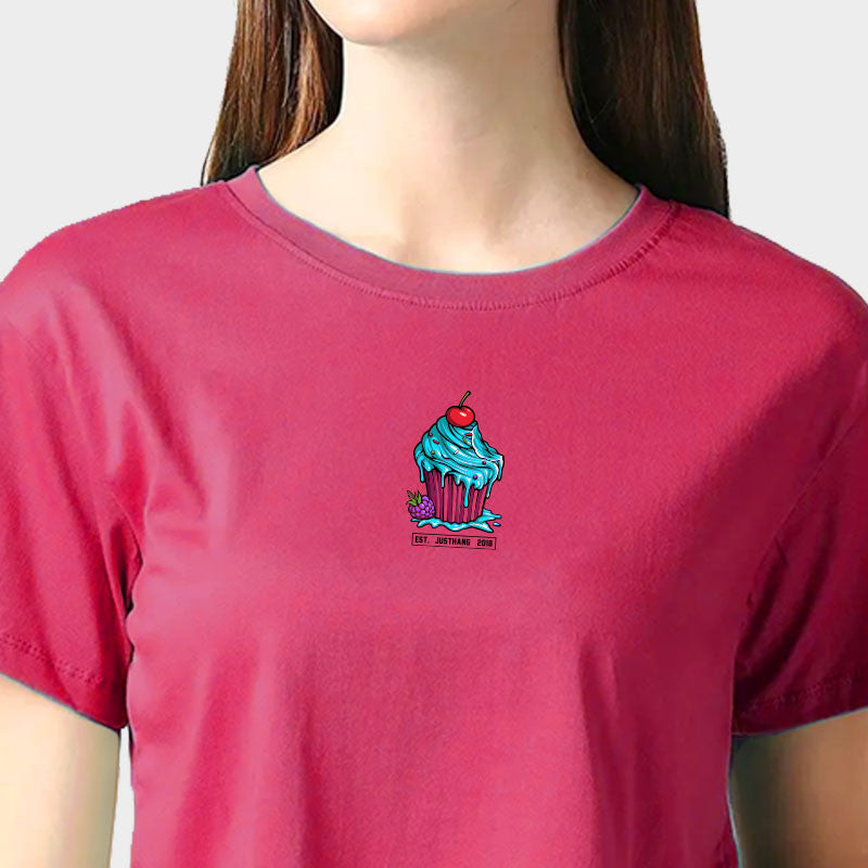 CUPCAKE - CROP TOP - ROSE - JUSTHANG