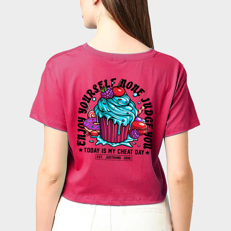 CUPCAKE - CROP TOP - ROSE - JUSTHANG