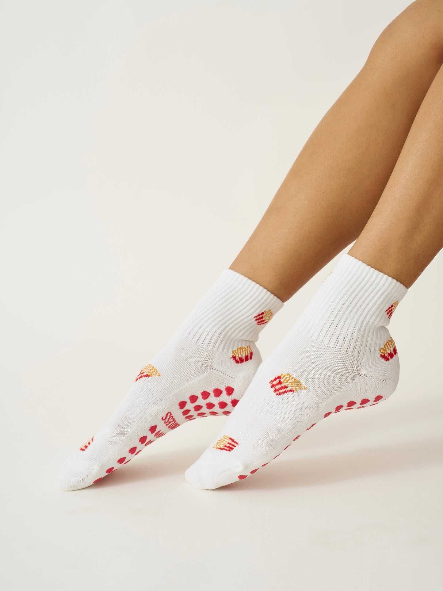 🍟 French Fries - Pilates Socks (short) - Effortless Club
