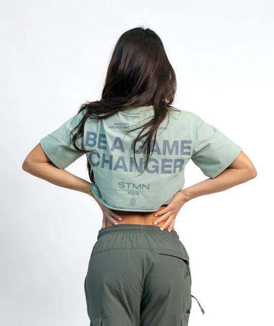 BE A GAME CHANGER - CROP TOP - STMN