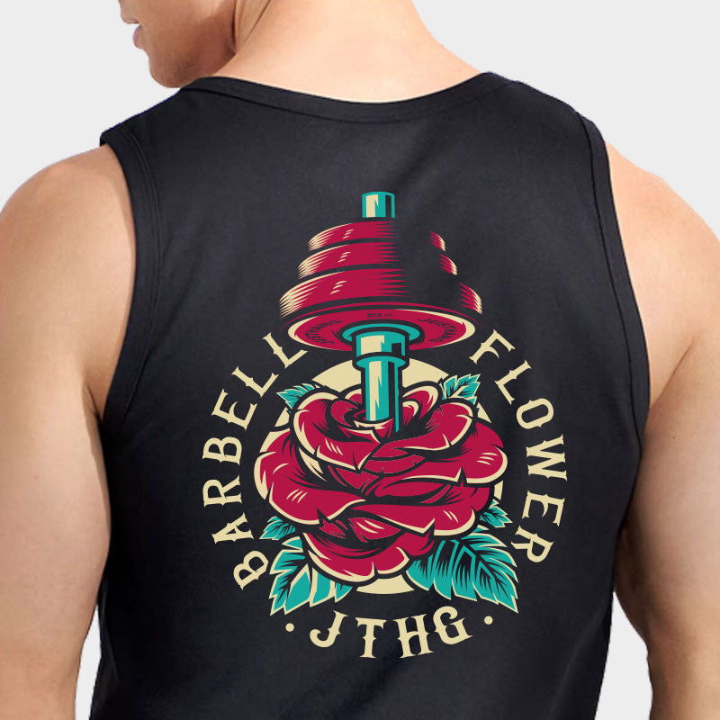 BARBELL BLOEM - TANKTOP - JUSTHANG