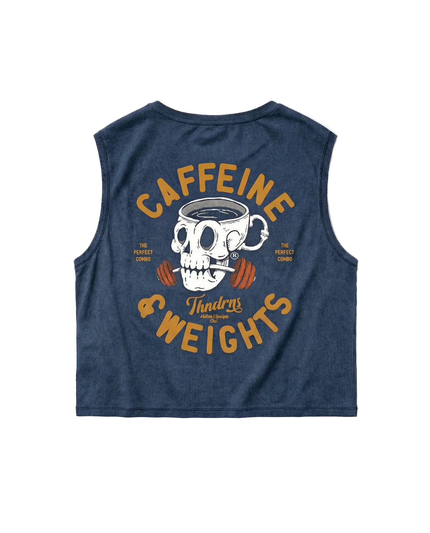 LIFT HEAVY RUN FAST - CROP TOP - THUNDERNOISE