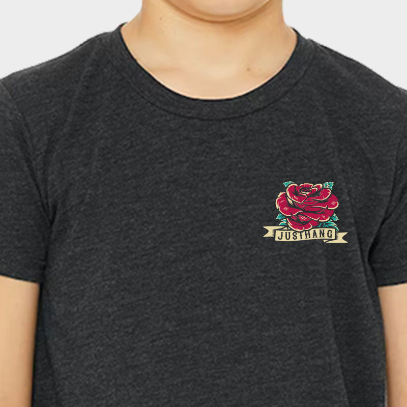 BARBELL FLOWER - T-SHIRT - ENFANT - JUSTHANG