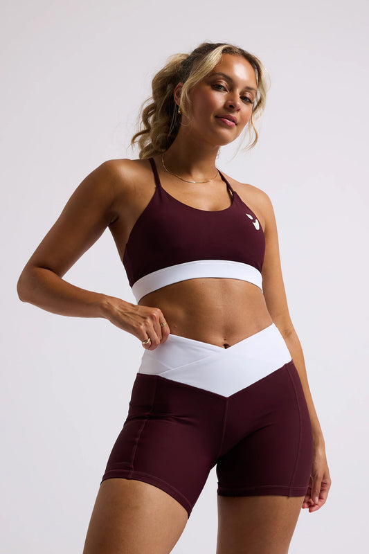 V CUT 5" MAROON - SHORT - VOXY