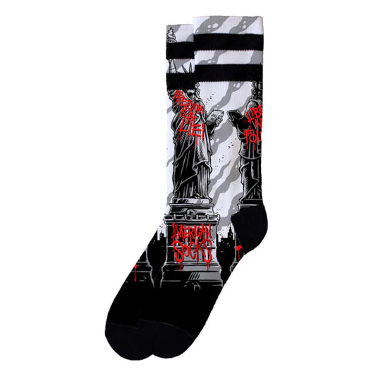 FREEDOM IS A LIE - CHAUSSETTES - AMERICAN SOCKS