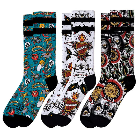 GIFT BOX / TATTOO COLLECTION - CHAUSSETTES - AMERICAN SOCKS