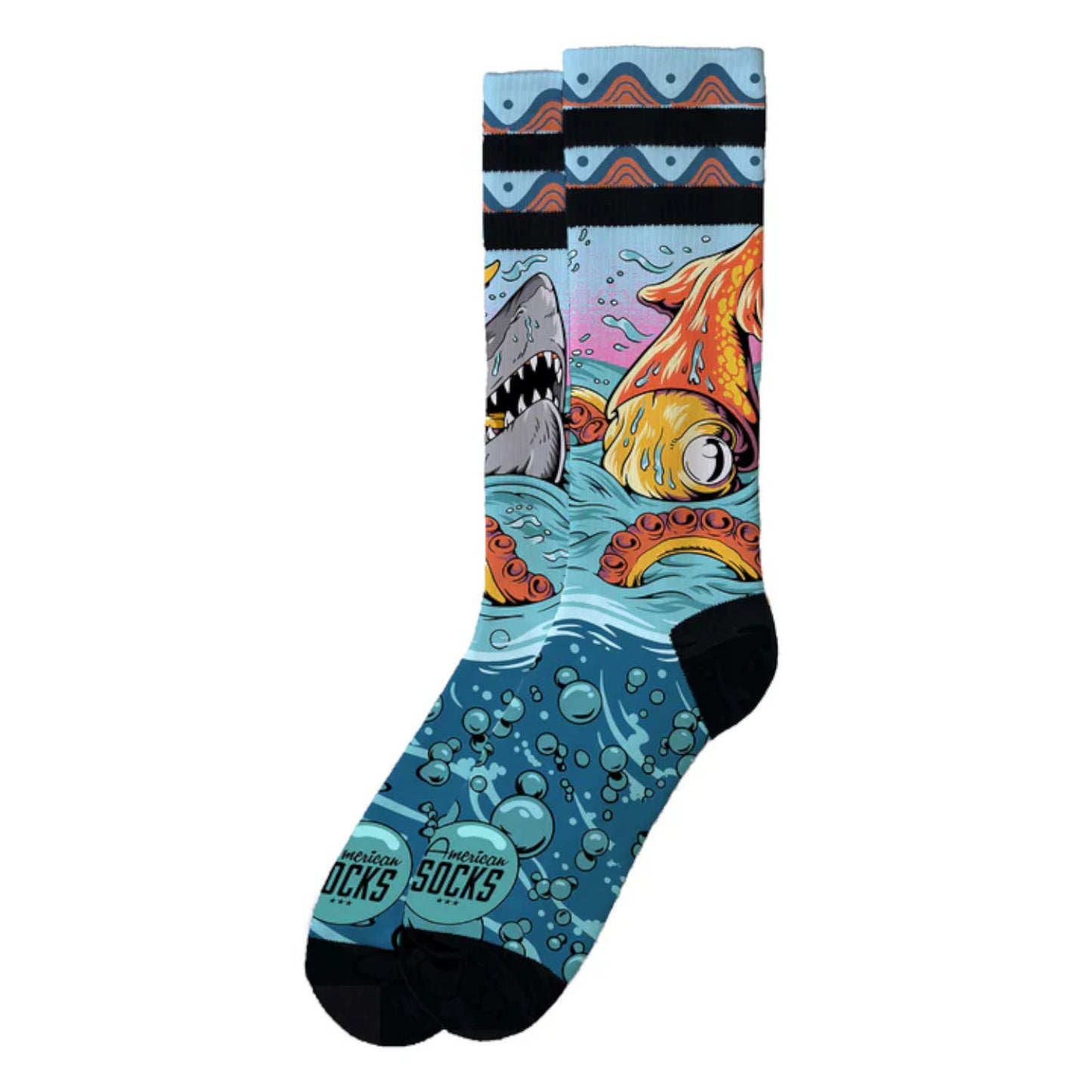 SEA MONSTERS - CHAUSSETTES - AMERICAN SOCKS