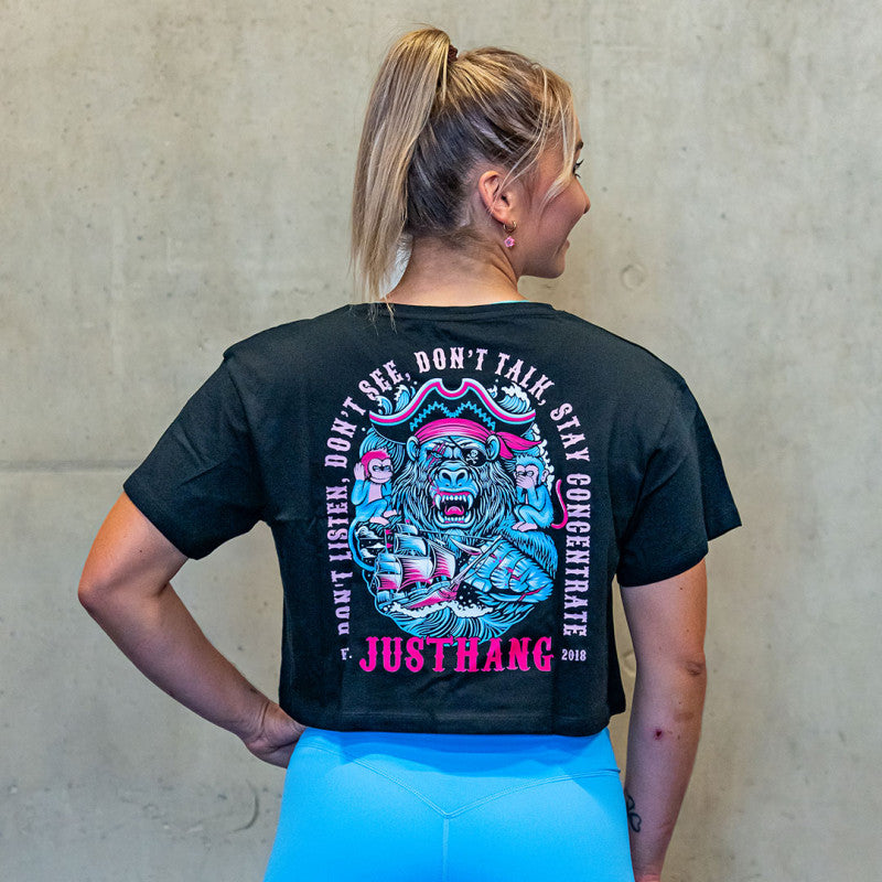 THE MONKEY WISDOM - CROP TOP - JUSTHANG