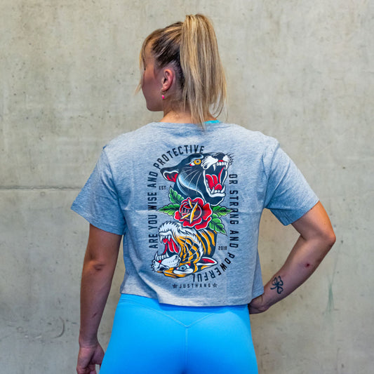 PANTIGER - CROP TOP - JUSTHANG