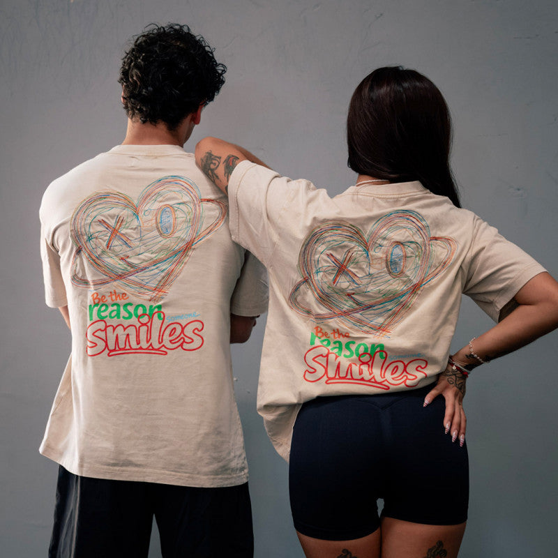 SMILE - T-SHIRT OVERSIZE - JUSTHANG